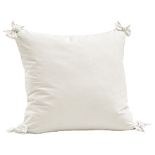 Carmine Washed Cotton European Pillowcases (Set of 2)